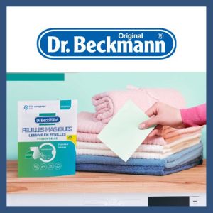 À tester : les feuilles de lessive Dr. Beckmann – Super-Futé.be